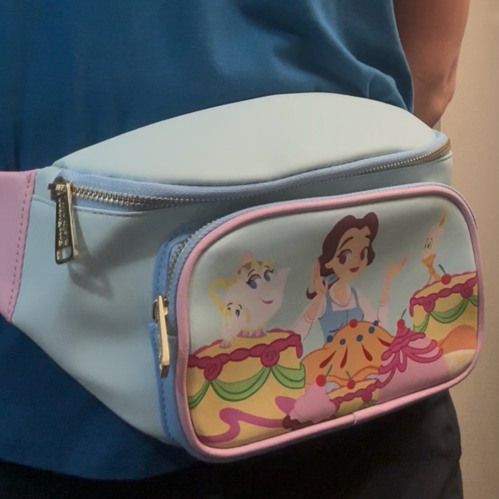 Loungefly Disney Beauty And The Beast Belt Bag - image 5